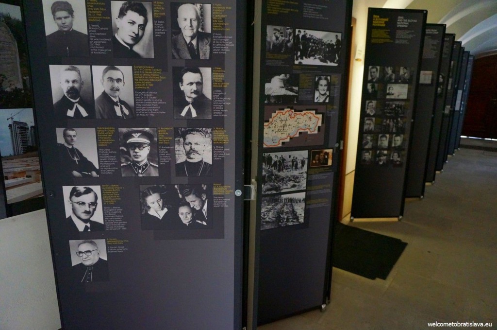 Panels with photos are installed here, too