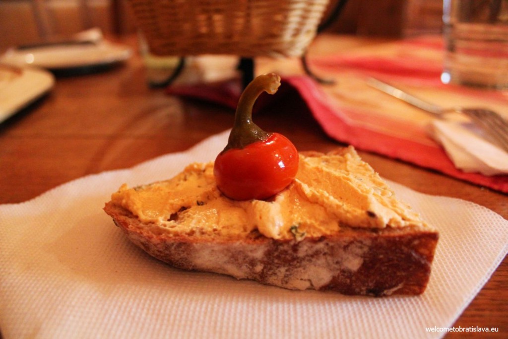 Sladovna offers very tasty snacks
