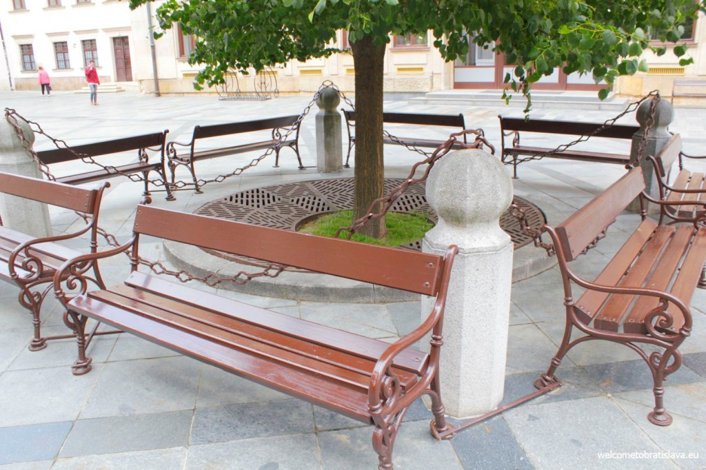 Primate’s Palace is in the very city center