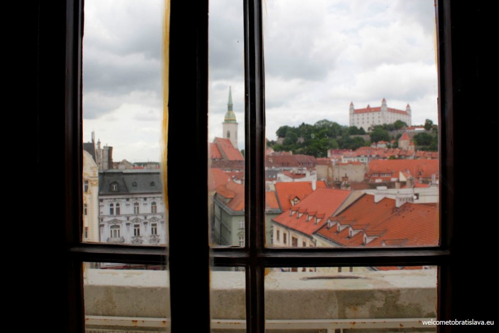View from the mezzanine, on the way to the Old Town Hall