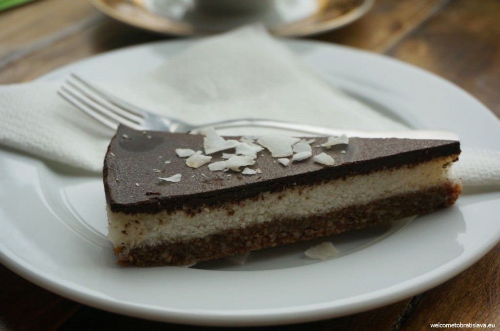 Their fabulous coconut raw cake