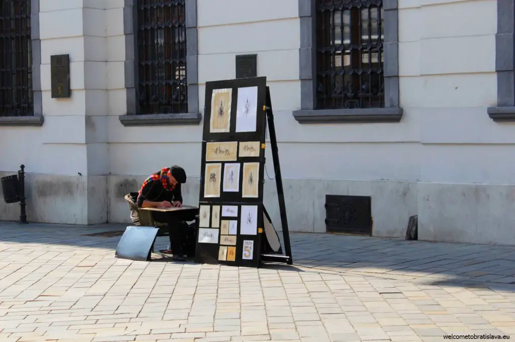 Bratislava street artist