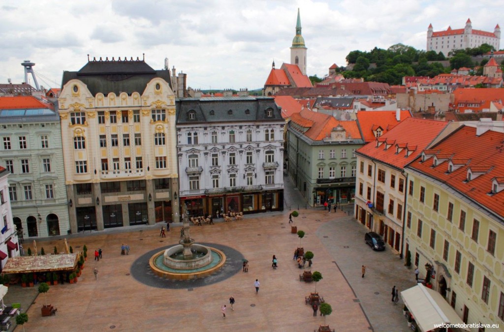 View from the Old Town Hall