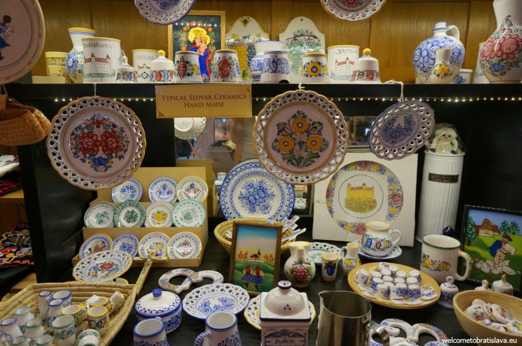 Typical Slovak hand-made ceramics