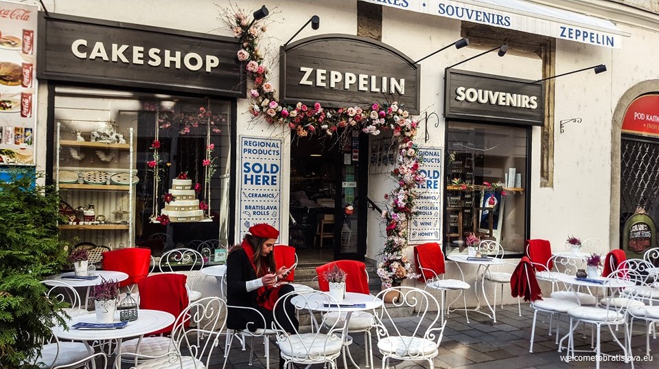 Zeppelin cafe and souvenirs