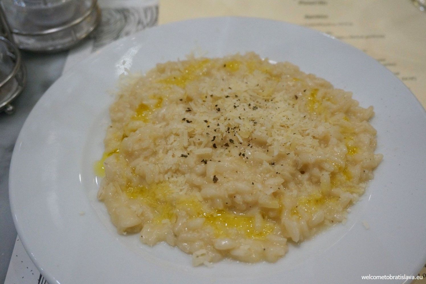 Risotto with a 36 month Parmesan 