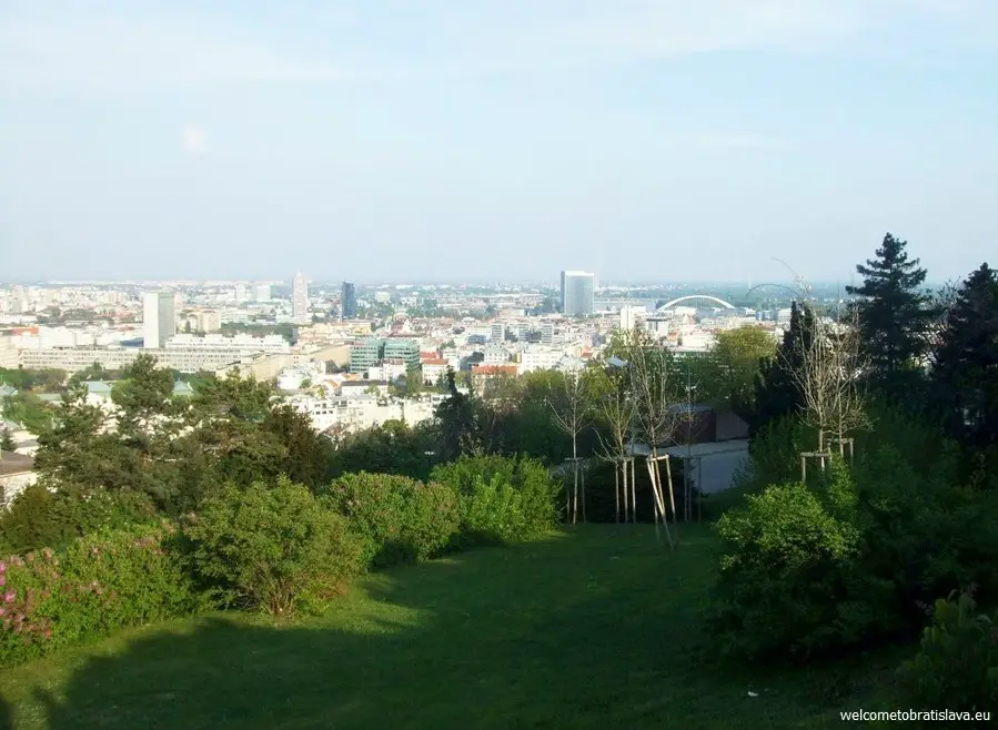 Best view in Bratislava - SLAVIN MEMORIAL