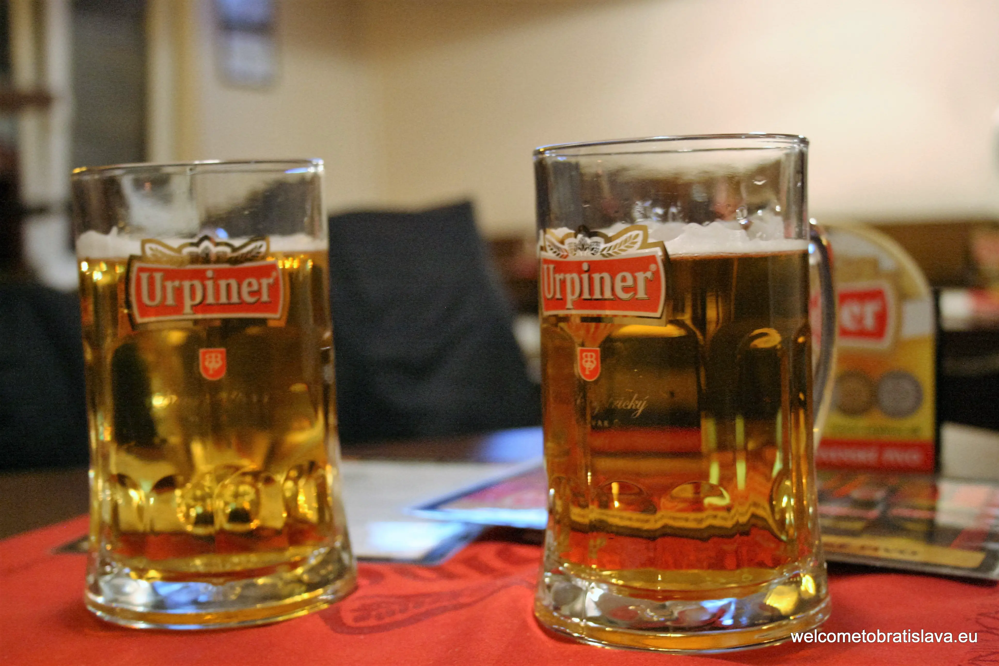 Best beer places in Bratislava - Urpiner