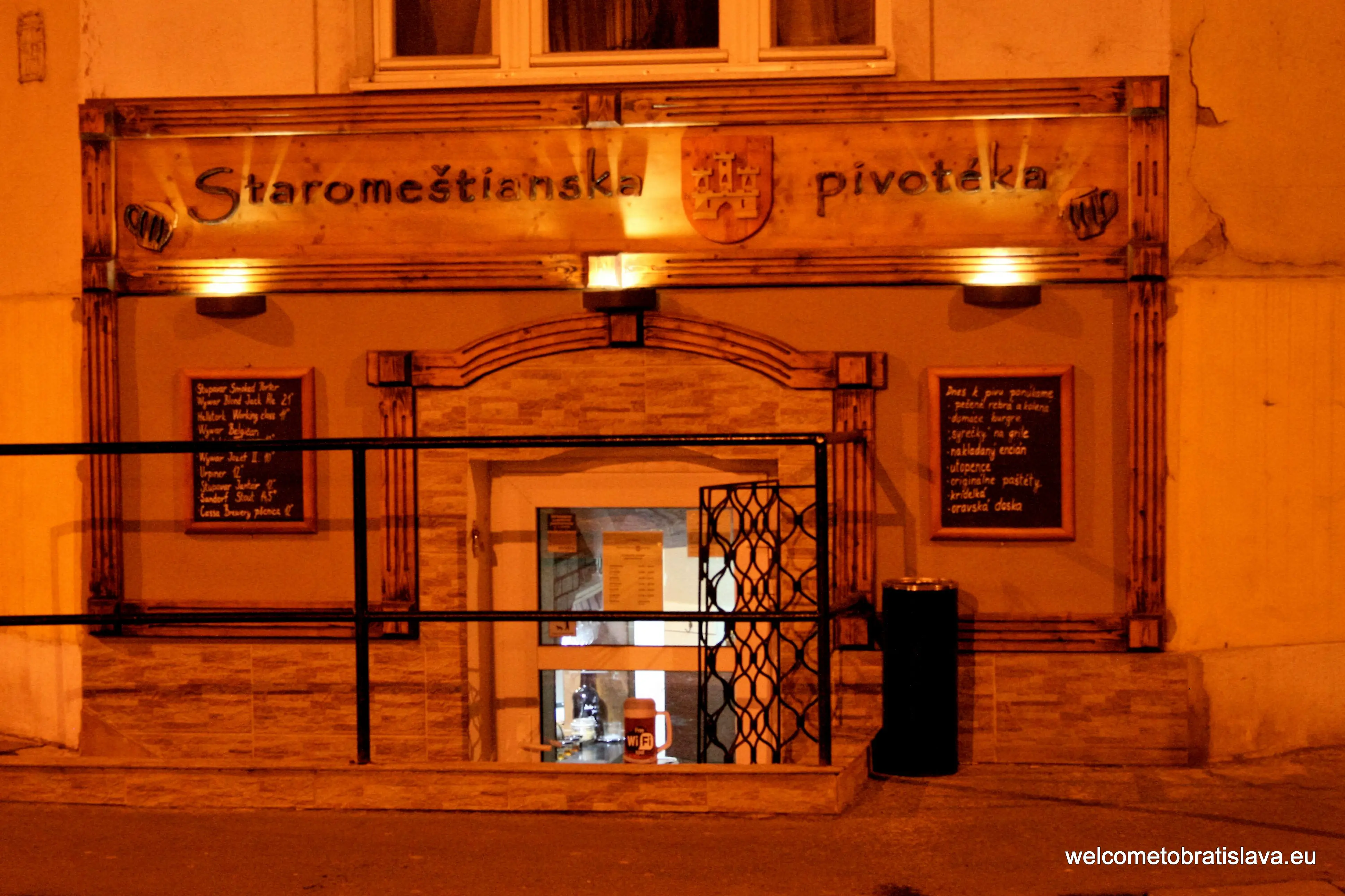 Best beer places in Bratislava - Staromestianska pivoteka