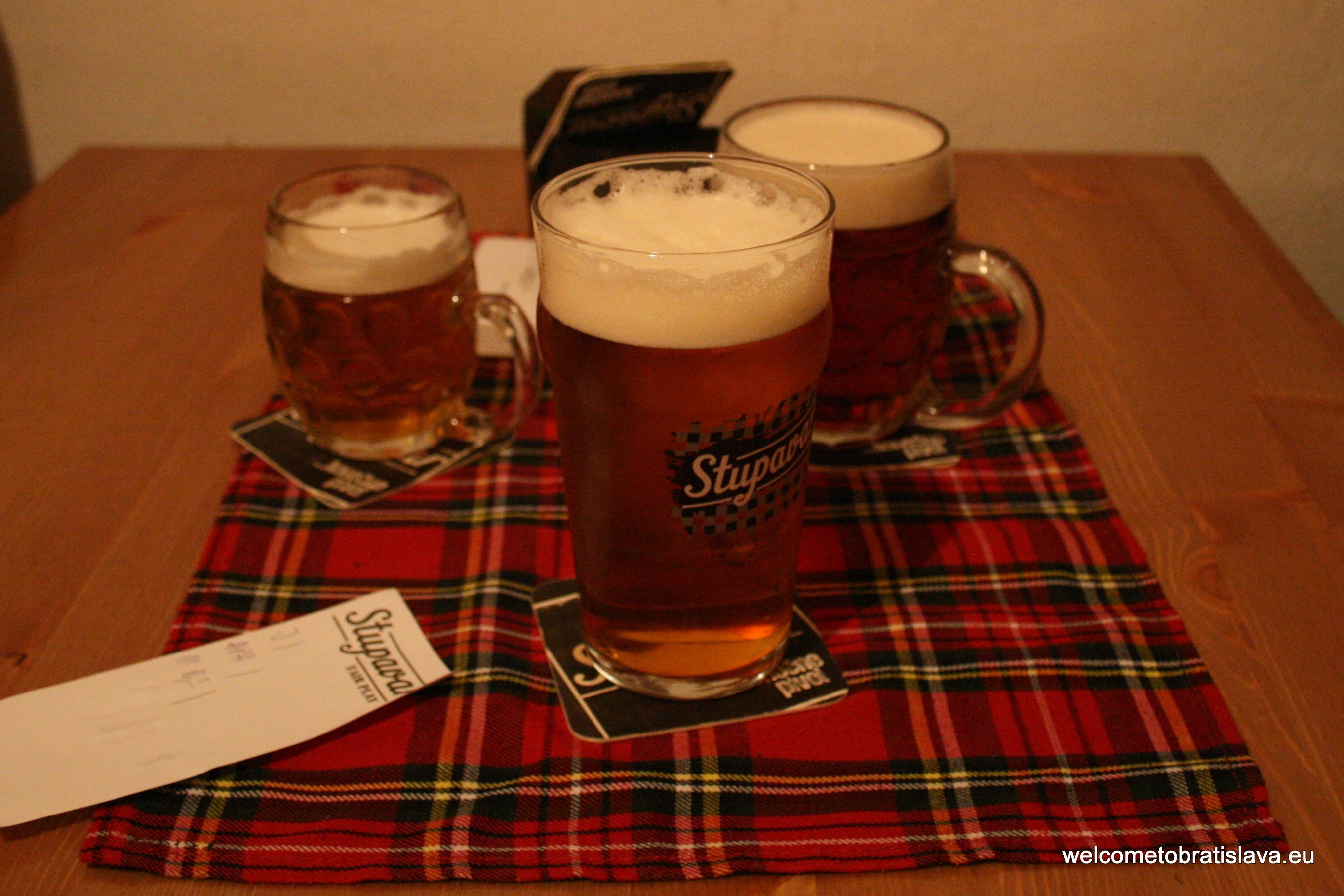 Best beer places in Bratislava - Stupavar