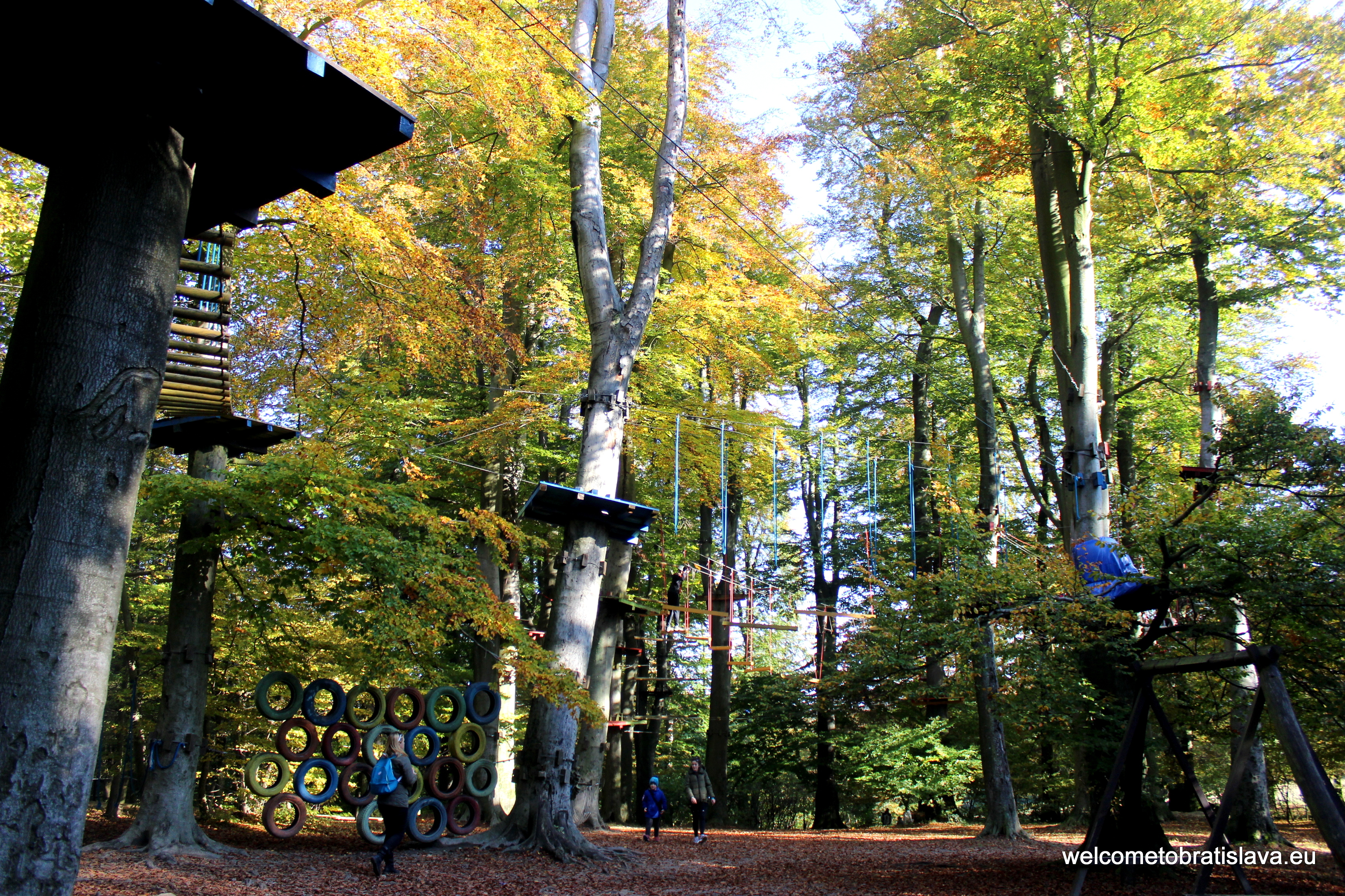 Outdoor places for kids in Bratislava - Lanoland Koliba
