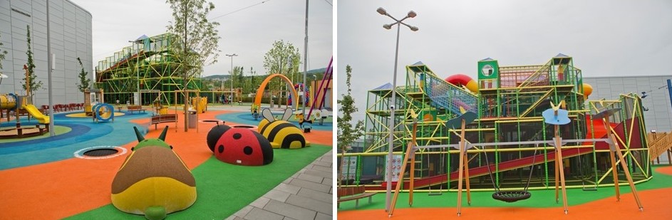 Outdoor places for kids in Bratislava - Buppi